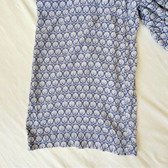 Scotch & Soda Maison Womens Romper Longsleeve Floral Wide Leg Vneck Resort M - Picture 2 of 5